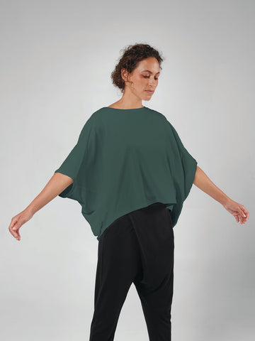 Forma Top, Sea Green, Organic Cotton