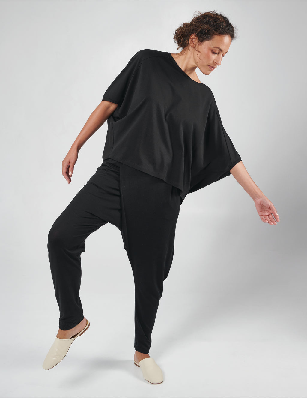 Forma Top, Black, Organic Cotton