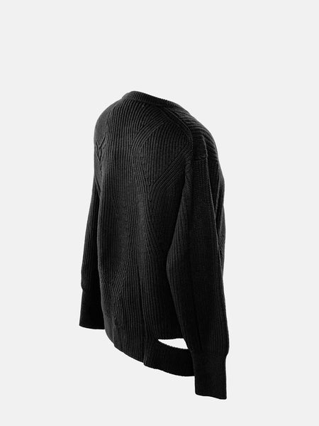 Tort Italian Merino Sweater, Black