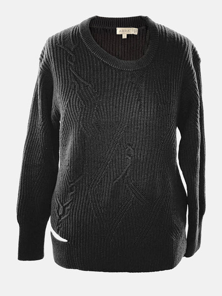 Tort Italian Merino Sweater, Black