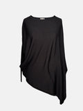 The Drape Superfine Italian Merino Sweater, Black