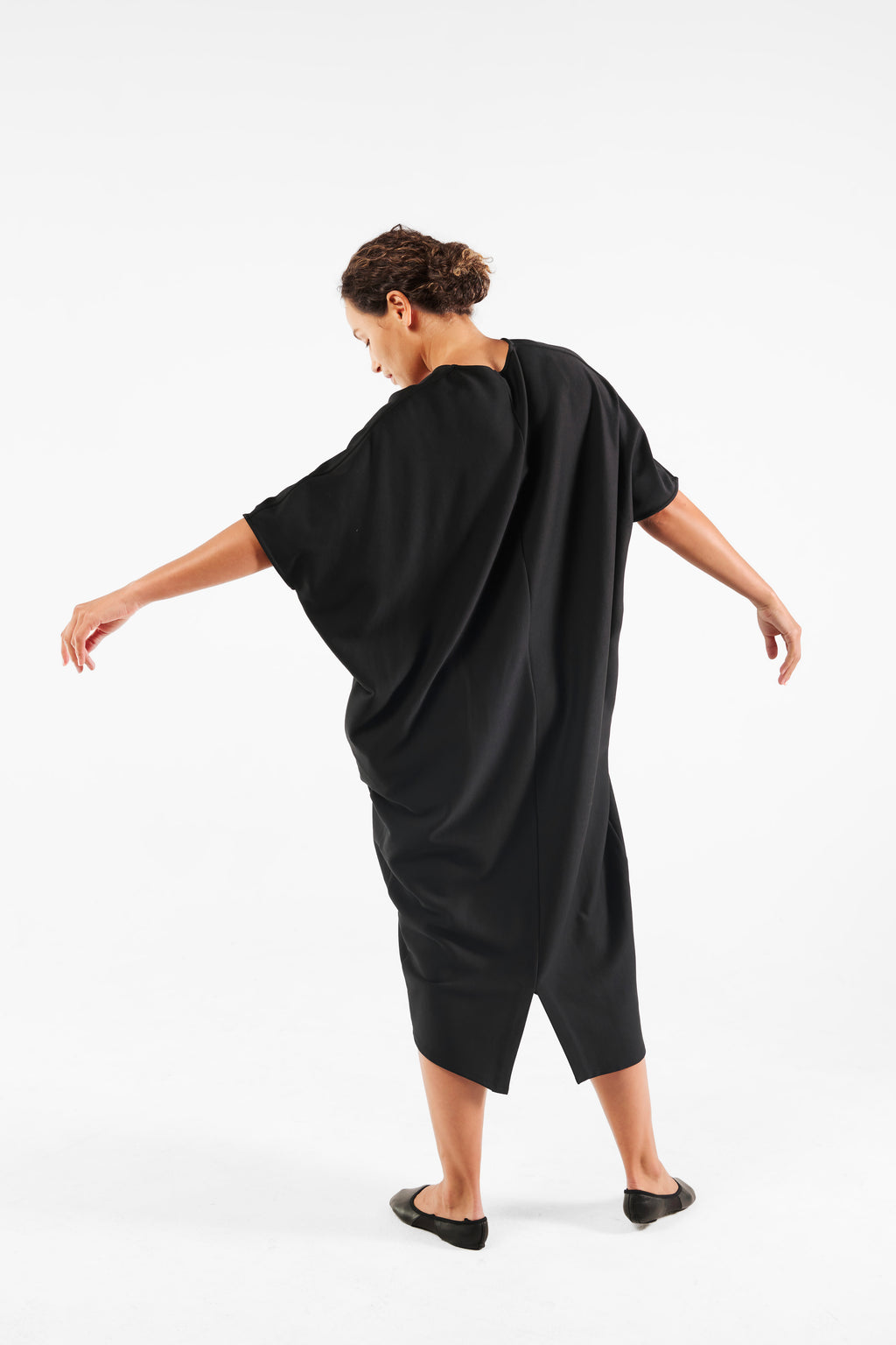 Vestis Organic Cotton Dress, Black