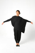 The Drape Superfine Italian Merino Sweater, Black