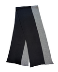 Modern Rib scarf flat view