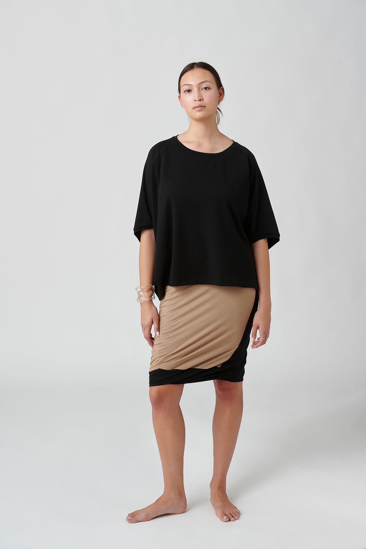 Forma Top, Black, Organic Cotton