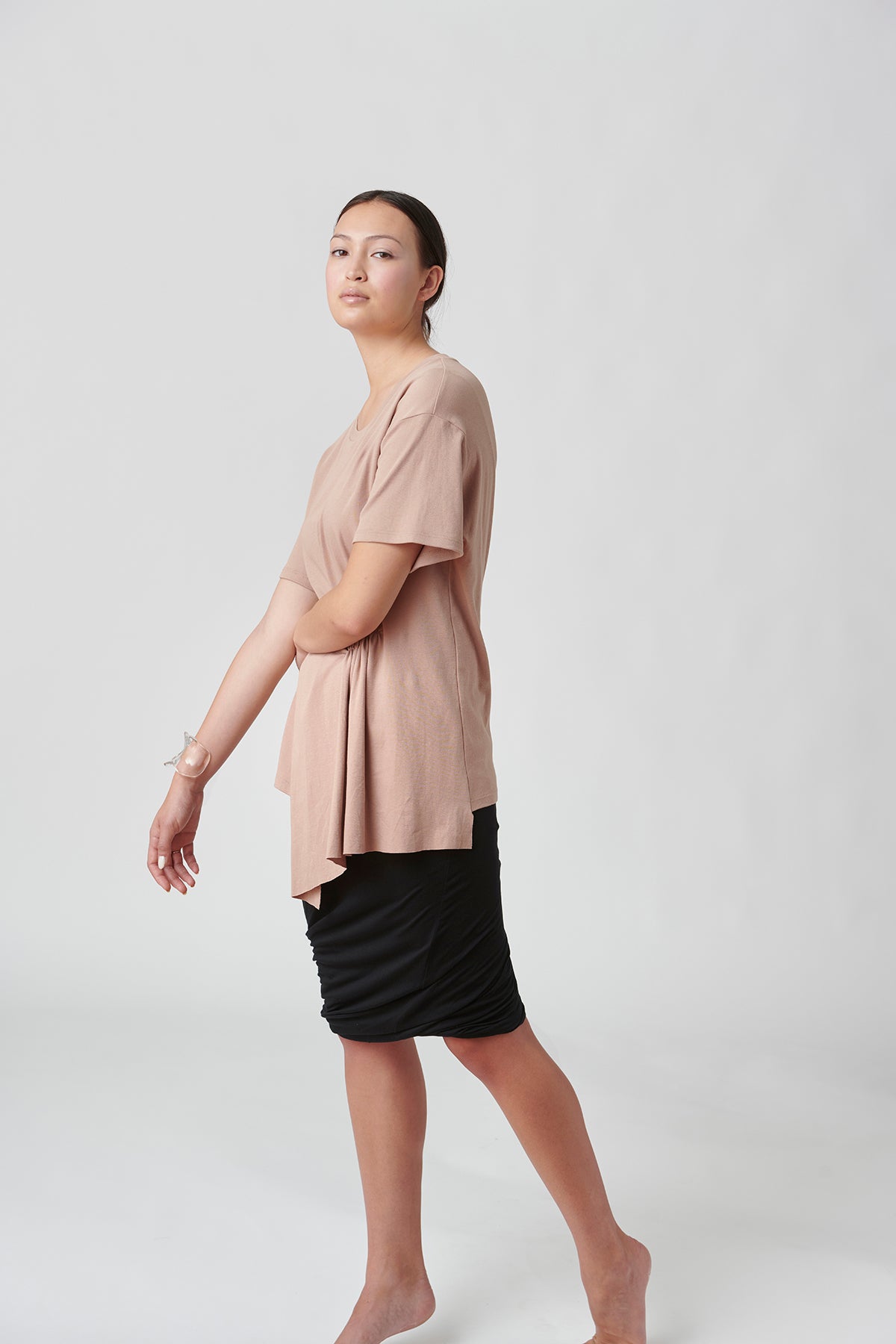 Novus Top, Warm Taupe, Organic Cotton