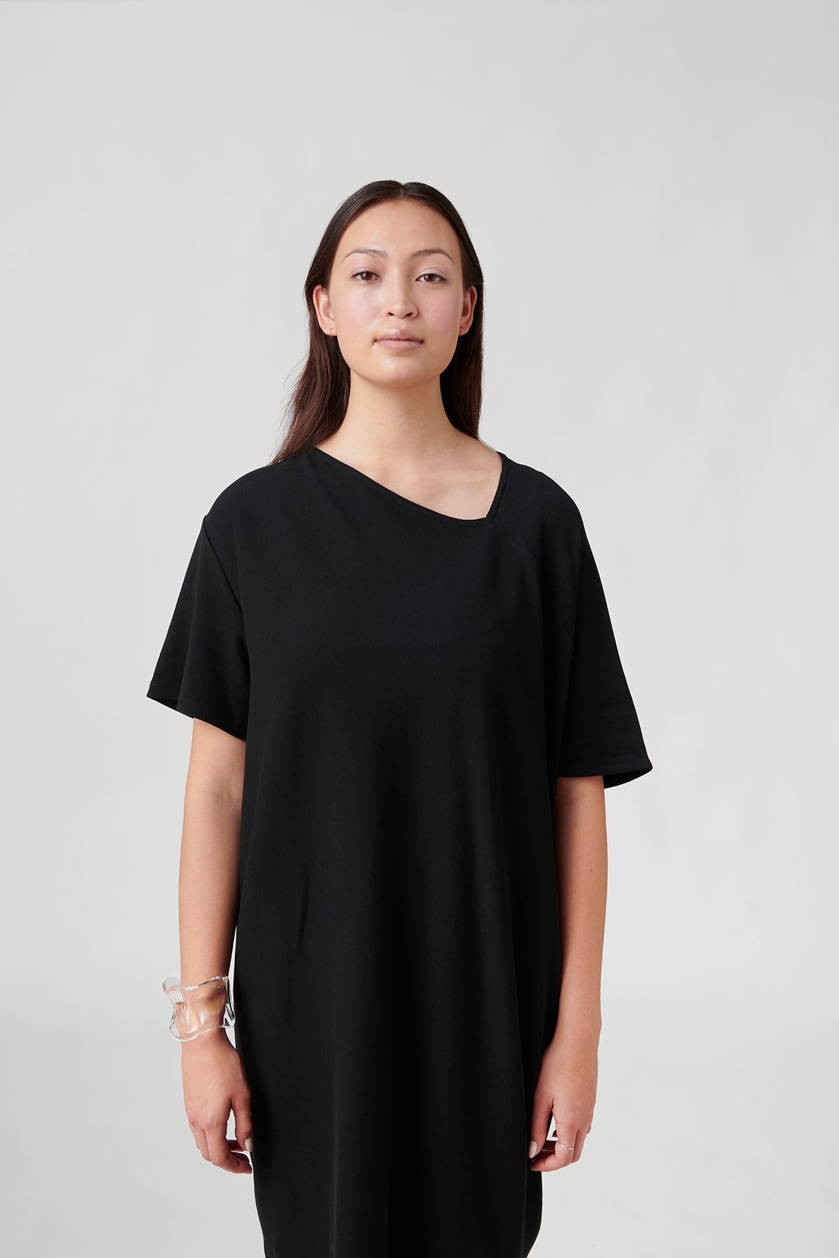 Una Dress, Black, Organic Cotton